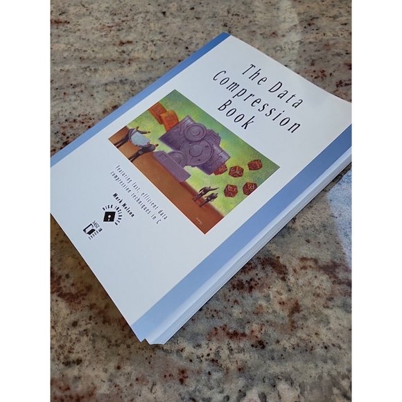 The Data Compression Book Paperback C Program System Hardware CS Coding Models - Picture 8 of 10